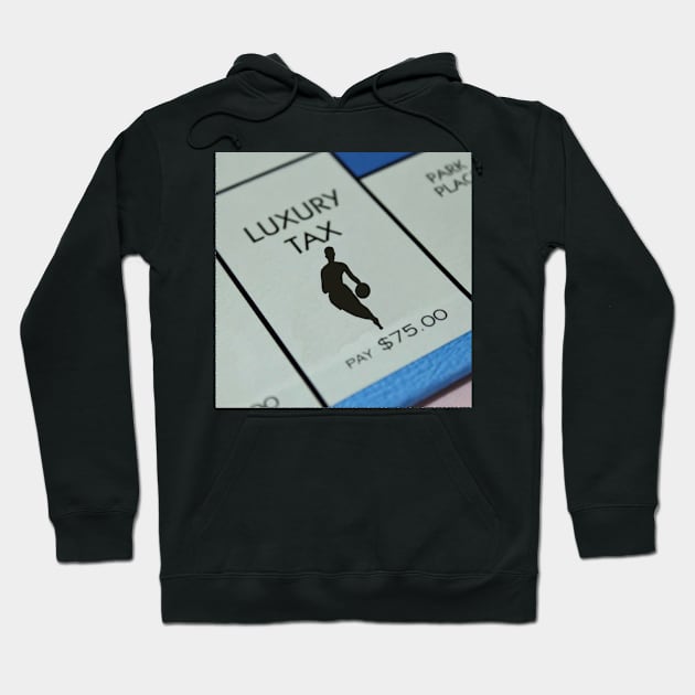 Luxury Tax Podcast Hoodie by maskedfox007